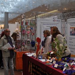 Stand des Mütterzentrums auf der Go2015 im Weserpark