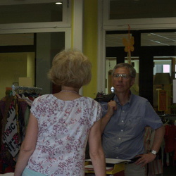 Besuch von Dr. Carsten Sieling am 30.08.2013 im Mütterzentrum Osterholz-Tenever e.V.